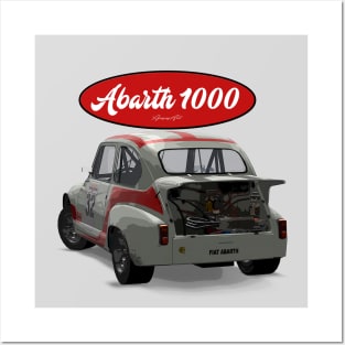 ABARTH 1000 32 Back Posters and Art